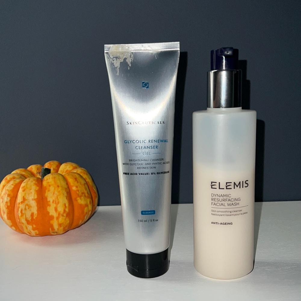 Skinceuticals Glycolic Renewal Cleanser Gel Elemis dynamic resurfacing wash